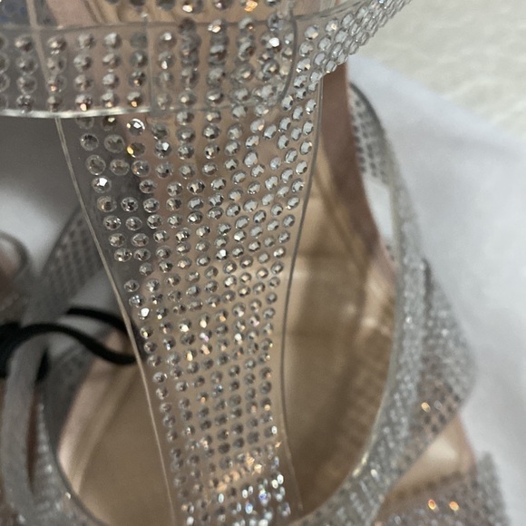 Zara VINYL HEELED CAGE TRANSPARENT SANDALS SZ US 10 EU 41 - Picture 12 of 12